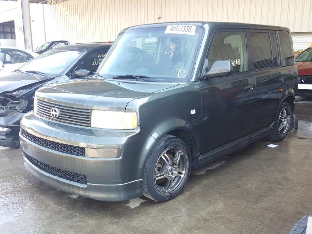 JTLKT324X40152587 - 2004 TOYOTA SCION XB ნაცრისფერი ფოტო 2