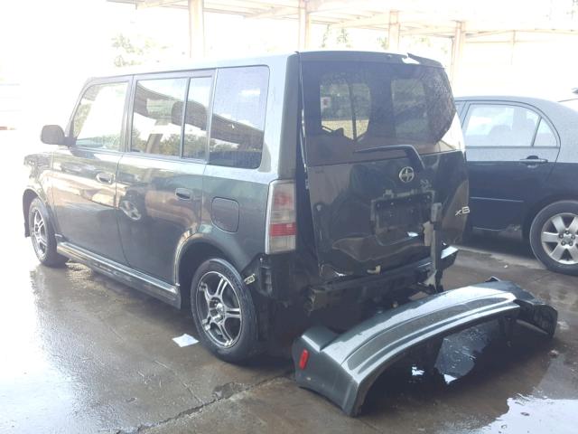 JTLKT324X40152587 - 2004 TOYOTA SCION XB ნაცრისფერი ფოტო 3