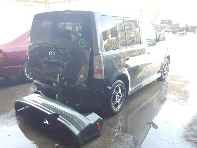 JTLKT324X40152587 - 2004 TOYOTA SCION XB ნაცრისფერი ფოტო 4