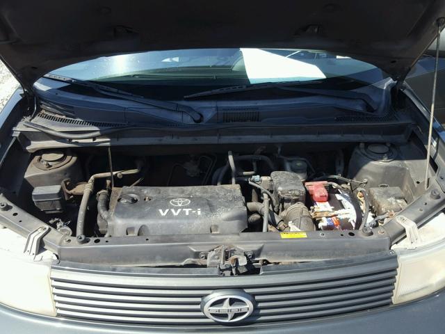 JTLKT324X40152587 - 2004 TOYOTA SCION XB ნაცრისფერი ფოტო 7