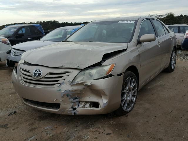 4T1BE46K47U534899 - 2007 TOYOTA CAMRY NEW GOLD photo 2