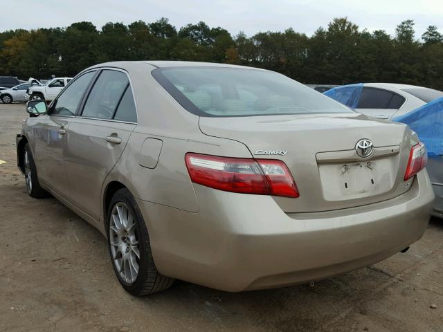 4T1BE46K47U534899 - 2007 TOYOTA CAMRY NEW GOLD photo 3