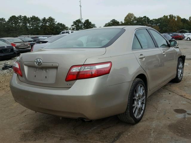 4T1BE46K47U534899 - 2007 TOYOTA CAMRY NEW GOLD photo 4