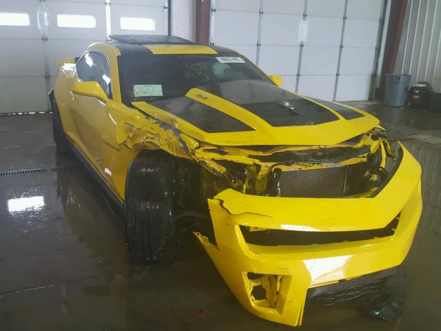 2G1FL1EP6D9802358 - 2013 CHEVROLET CAMARO ZL1 YELLOW photo 1