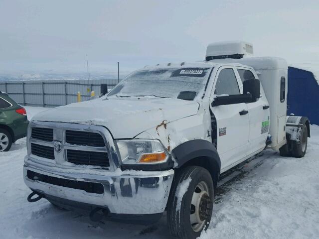 3D6WA6CLXBG575568 - 2011 DODGE RAM 4500 S WHITE photo 2