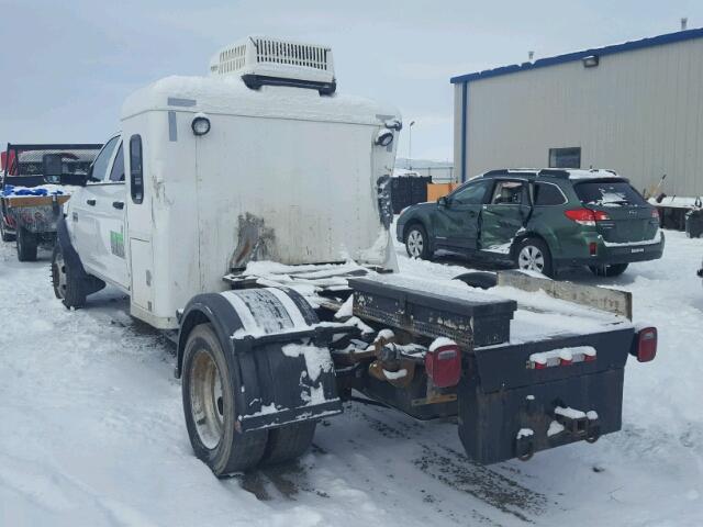 3D6WA6CLXBG575568 - 2011 DODGE RAM 4500 S WHITE photo 3