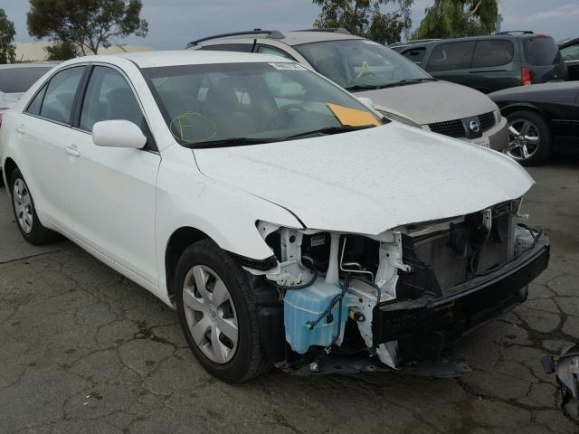 4T1BE46K78U758329 - 2008 TOYOTA CAMRY CE WHITE photo 1