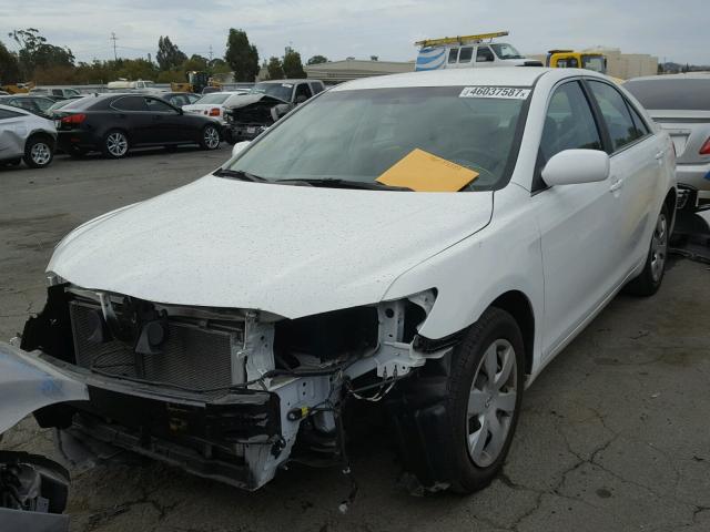 4T1BE46K78U758329 - 2008 TOYOTA CAMRY CE WHITE photo 2