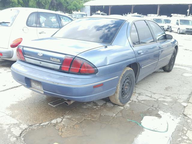 2G1WL52M3W9169550 - 1998 CHEVROLET LUMINA BAS BLUE photo 4