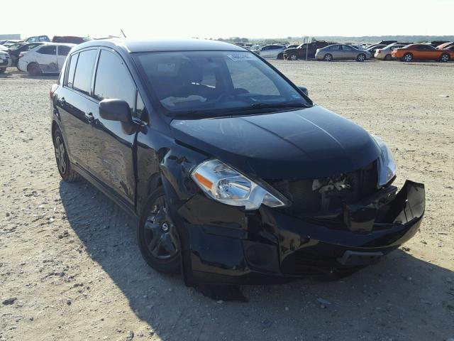 3N1BC1CP5BL378760 - 2011 NISSAN VERSA BLACK photo 1