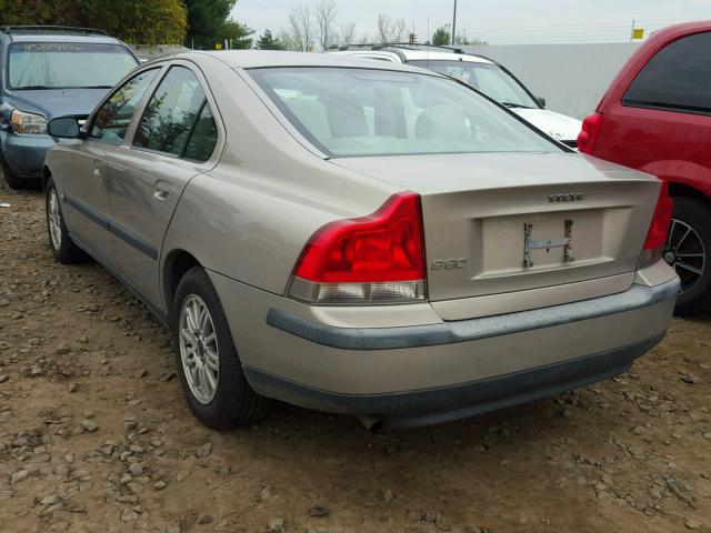 YV1RS64A942413837 - 2004 VOLVO S60 BEIGE photo 3