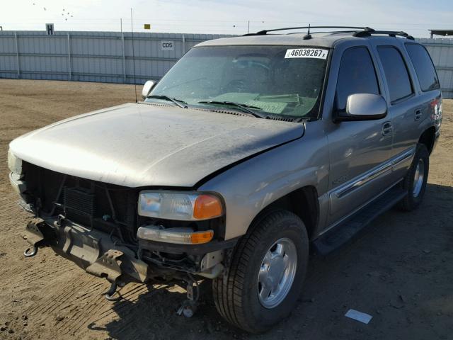 1GKEC13TX3R226186 - 2003 GMC YUKON BEIGE photo 2