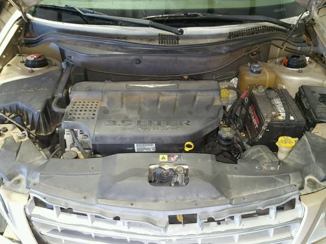 2A8GM68496R778253 - 2006 CHRYSLER PACIFICA T GOLD photo 7