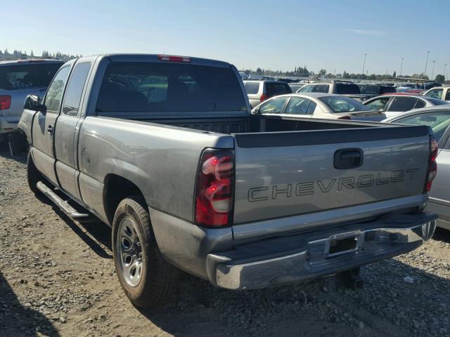 1GCEC19Z96Z295589 - 2006 CHEVROLET SILVERADO CHARCOAL photo 3