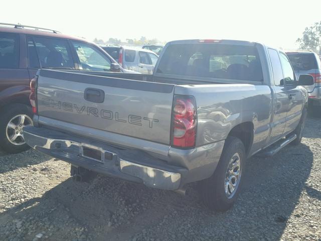 1GCEC19Z96Z295589 - 2006 CHEVROLET SILVERADO CHARCOAL photo 4