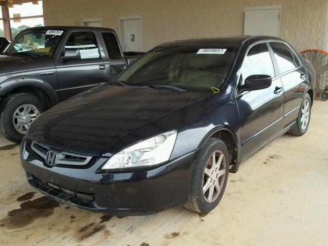 1HGCM66533A020637 - 2003 HONDA ACCORD BLACK photo 2