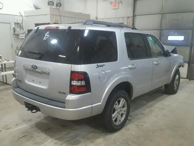 1FMEU7DE5AUA80006 - 2010 FORD EXPLORER X SILVER photo 4