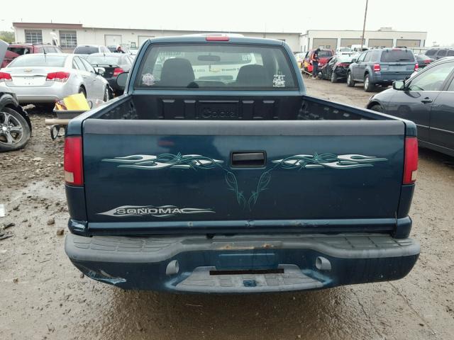 1GTCS1945W8529506 - 1998 GMC SONOMA GREEN photo 6