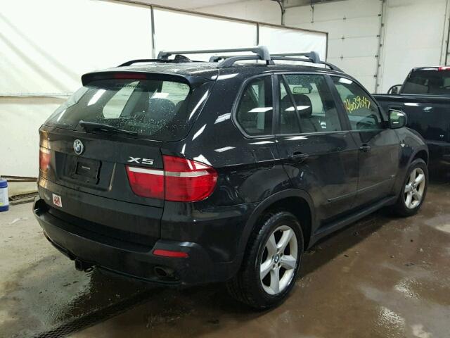 5UXFE43508L002124 - 2008 BMW X5 BLACK photo 4