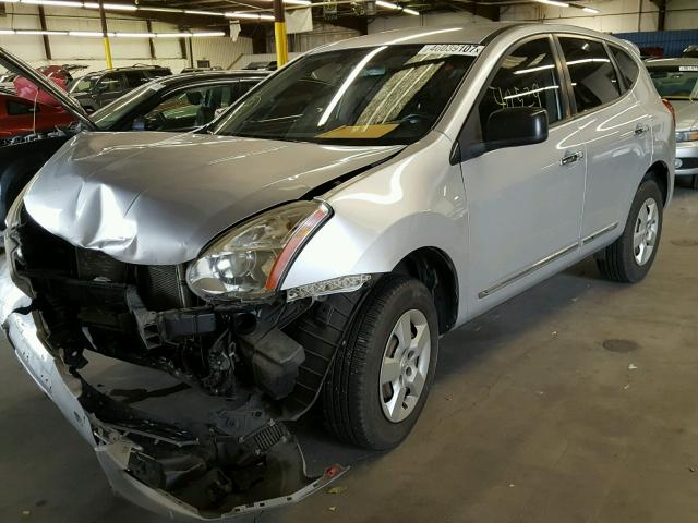 JN8AS5MV9BW278739 - 2011 NISSAN ROGUE S SILVER photo 2