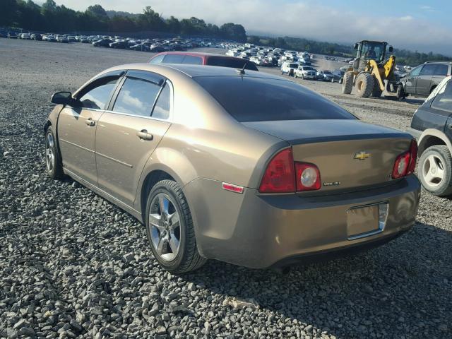1G1ZH57B68F202556 - 2008 CHEVROLET MALIBU 1LT BROWN photo 3