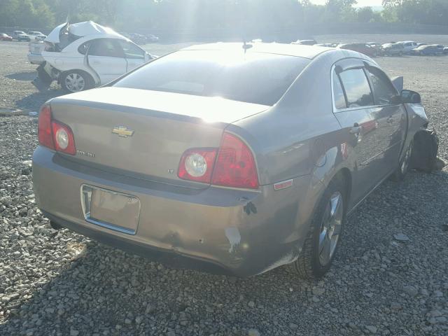 1G1ZH57B68F202556 - 2008 CHEVROLET MALIBU 1LT BROWN photo 4