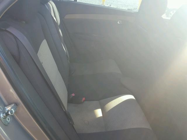 1G1ZH57B68F202556 - 2008 CHEVROLET MALIBU 1LT BROWN photo 6