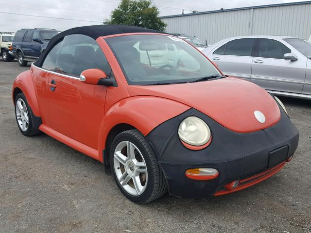3VWCD31Y05M309640 - 2005 VOLKSWAGEN NEW BEETLE 橙色 照片 1