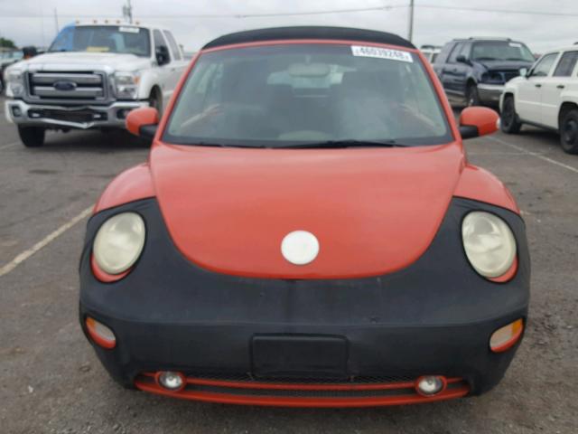3VWCD31Y05M309640 - 2005 VOLKSWAGEN NEW BEETLE 橙色 照片 9
