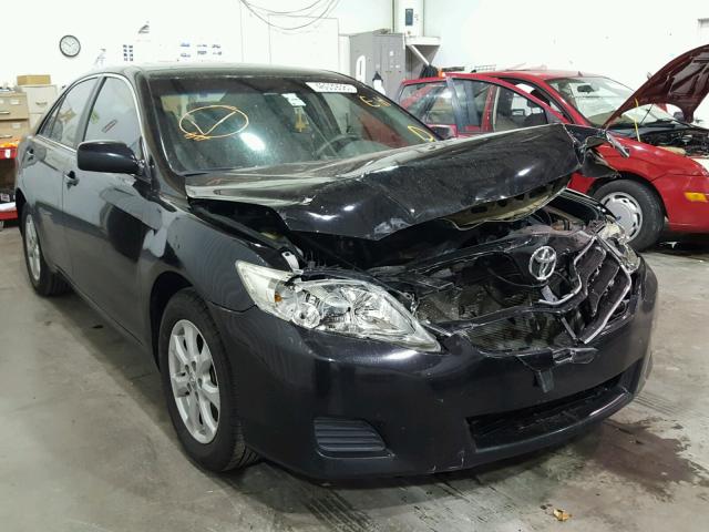 4T4BF3EK5BR124913 - 2011 TOYOTA CAMRY BASE BLACK photo 1