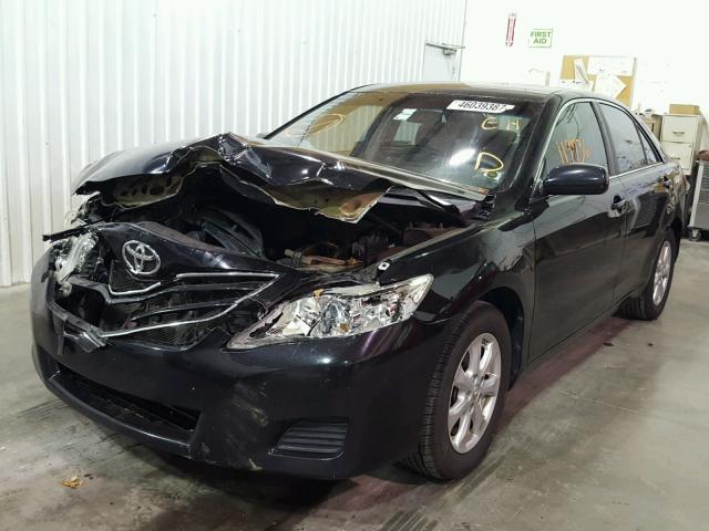 4T4BF3EK5BR124913 - 2011 TOYOTA CAMRY BASE BLACK photo 2