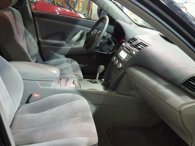 4T4BF3EK5BR124913 - 2011 TOYOTA CAMRY BASE BLACK photo 5