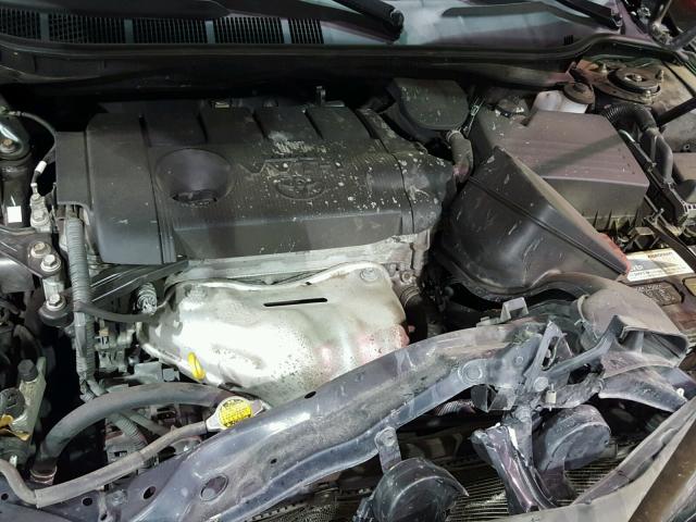 4T4BF3EK5BR124913 - 2011 TOYOTA CAMRY BASE BLACK photo 7