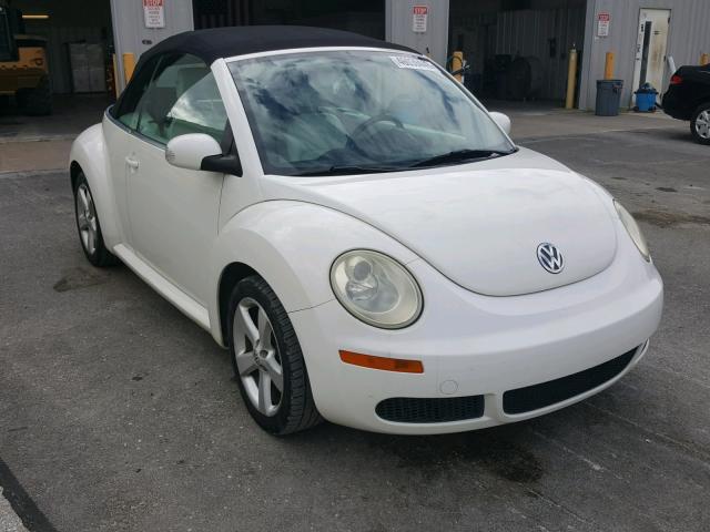 3VWFF31Y27M413430 - 2007 VOLKSWAGEN NEW BEETLE 白色 照片 1