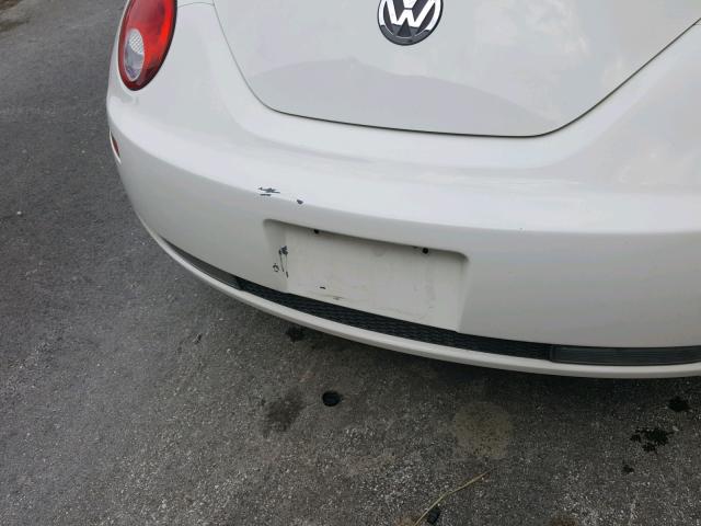 3VWFF31Y27M413430 - 2007 VOLKSWAGEN NEW BEETLE 白色 照片 9