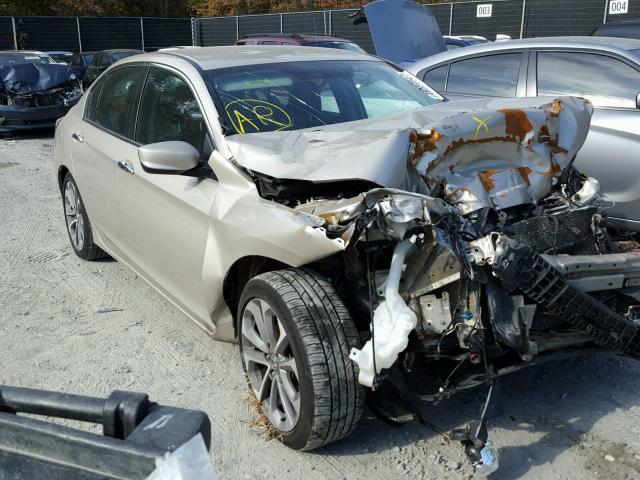 1HGCR2F57EA266054 - 2014 HONDA ACCORD SPO SILVER photo 1