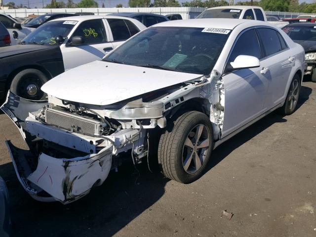 1G1ZC5E08AF192893 - 2010 CHEVROLET MALIBU 1LT თეთრი ფოტო 2