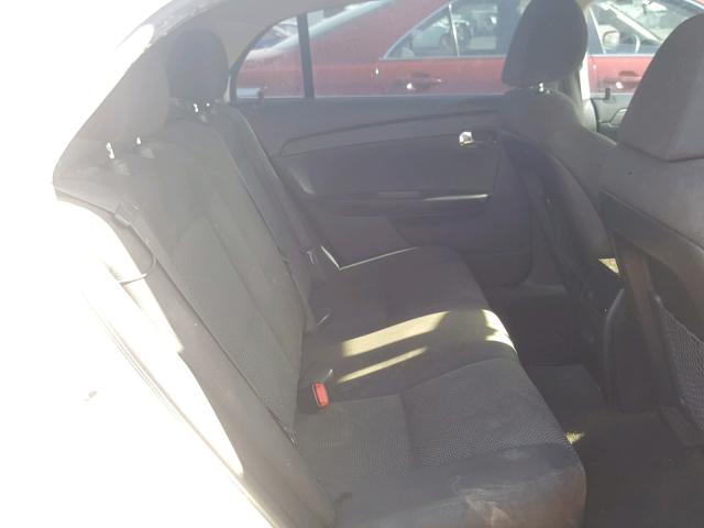 1G1ZC5E08AF192893 - 2010 CHEVROLET MALIBU 1LT თეთრი ფოტო 6