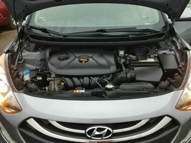 KMHD35LEXDU050444 - 2013 HYUNDAI ELANTRA GT SILVER photo 7