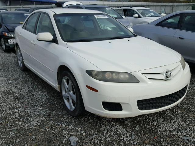 1YVHP80C585M16433 - 2008 MAZDA 6 I WHITE photo 1