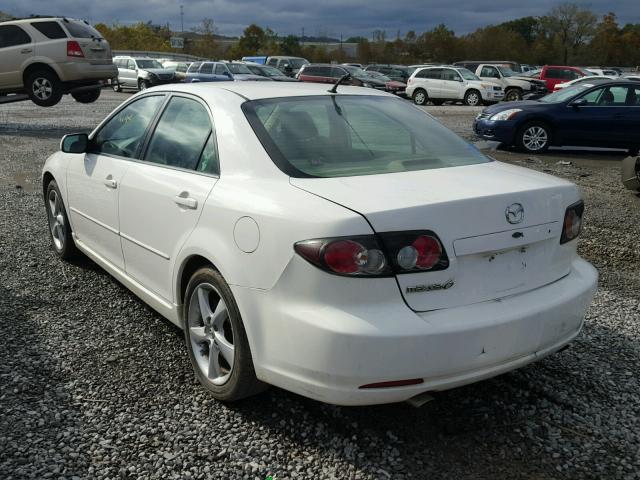 1YVHP80C585M16433 - 2008 MAZDA 6 I WHITE photo 3