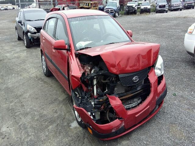 KNADE163576285230 - 2007 KIA RIO 5 SX RED photo 1