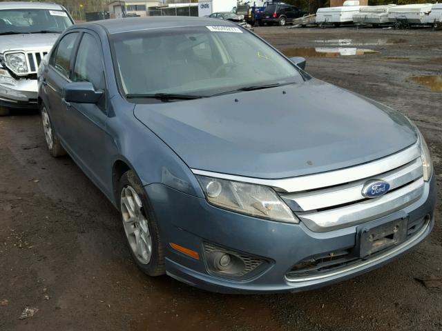 3FAHP0HA6BR289390 - 2011 FORD FUSION SE BLUE photo 1