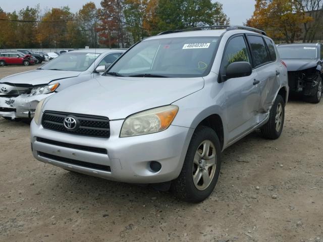 JTMZD33V866015419 - 2006 TOYOTA RAV4 SILVER photo 2