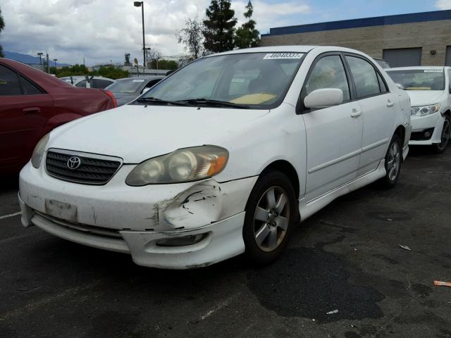 1NXBR32EX6Z701652 - 2006 TOYOTA COROLLA CE WHITE photo 2