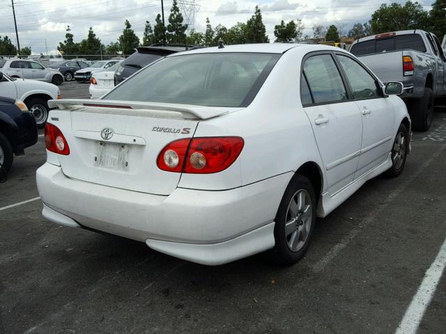 1NXBR32EX6Z701652 - 2006 TOYOTA COROLLA CE WHITE photo 4