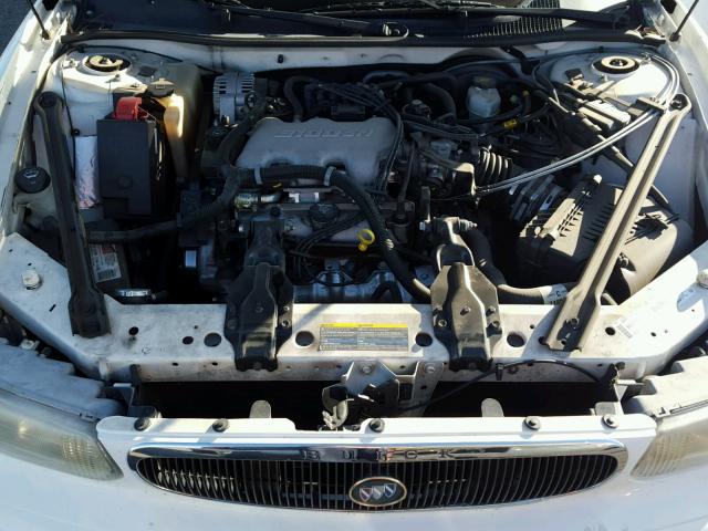 2G4WS55J431240952 - 2003 BUICK CENTURY CU WHITE photo 7