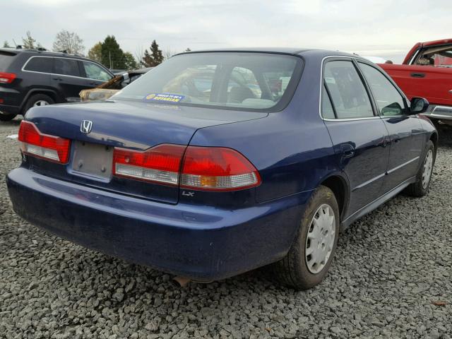 JHMCG56471C029509 - 2001 HONDA ACCORD LX BLUE photo 4