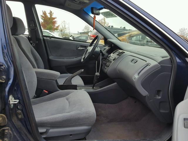 JHMCG56471C029509 - 2001 HONDA ACCORD LX BLUE photo 5