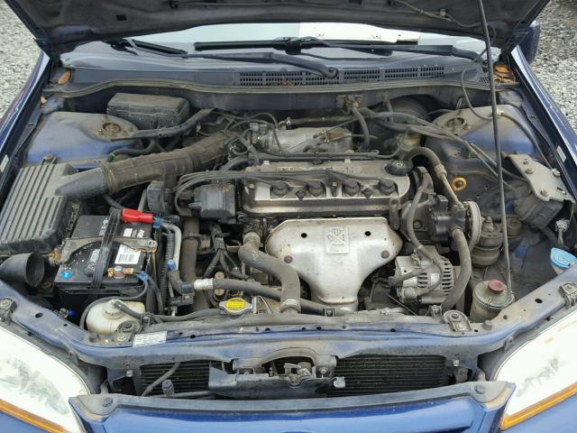 JHMCG56471C029509 - 2001 HONDA ACCORD LX BLUE photo 7